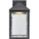 Aaron LED 15.25 inch Powder Coated Black Outdoor Wall Sconce